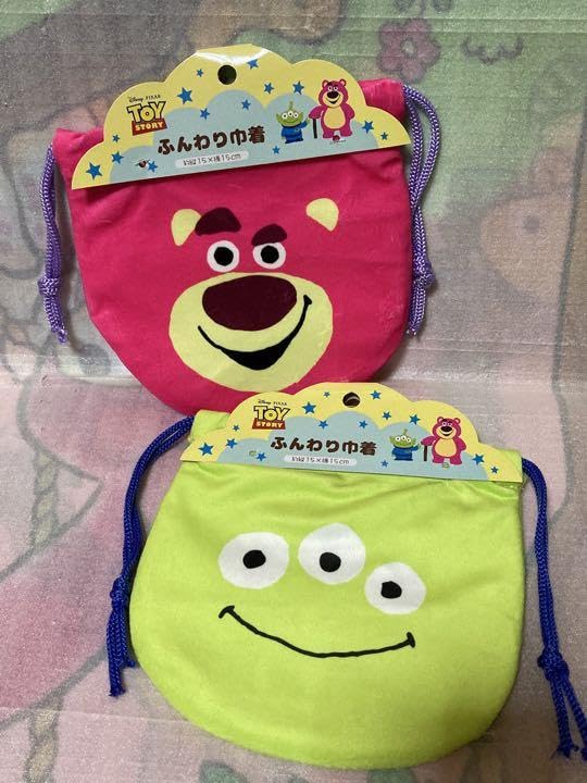 Amazon.co.jp: デイズニー トイストーリー エイリアン ロッツォ 巾着