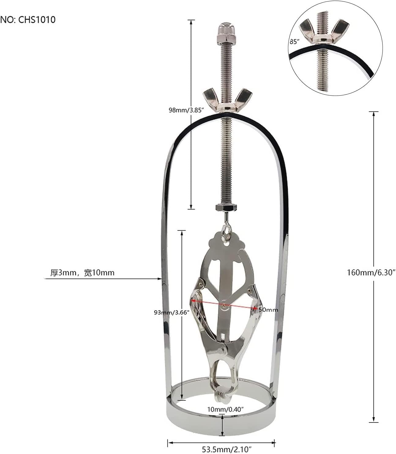 Elektrostimulation 2*Nippelklemmen Extrem Bondage Set, Nipple Clamps Elektrische Sex Schamlippenclip Elektrosex /Elektroschock sgerät Kit Erotik BDSM Fetisch Sexspielzeug für Männer Frauen Paare