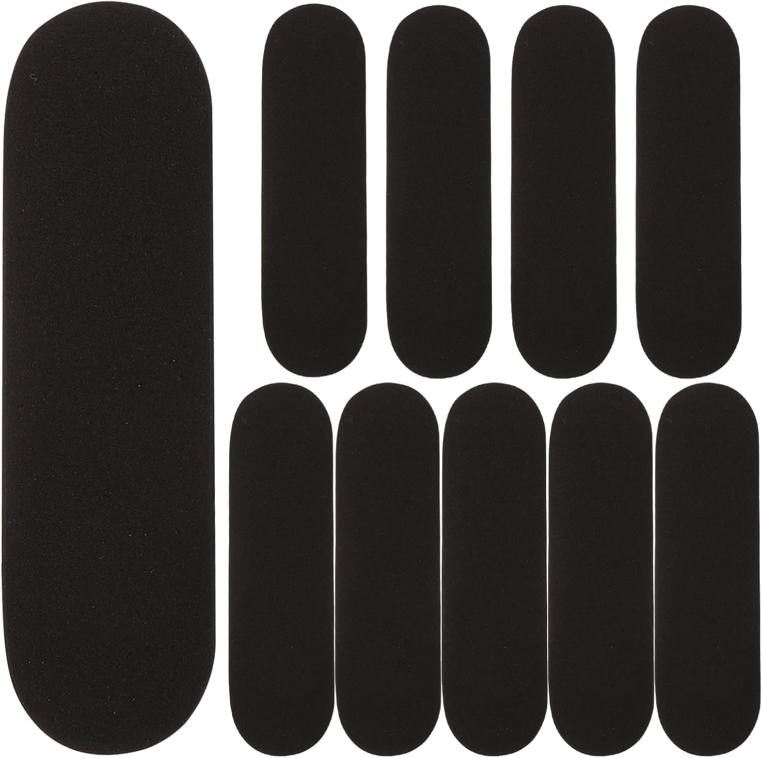 jojofuny Fingerboard Foam Grip Tape 10pcs Adhesive Backing
