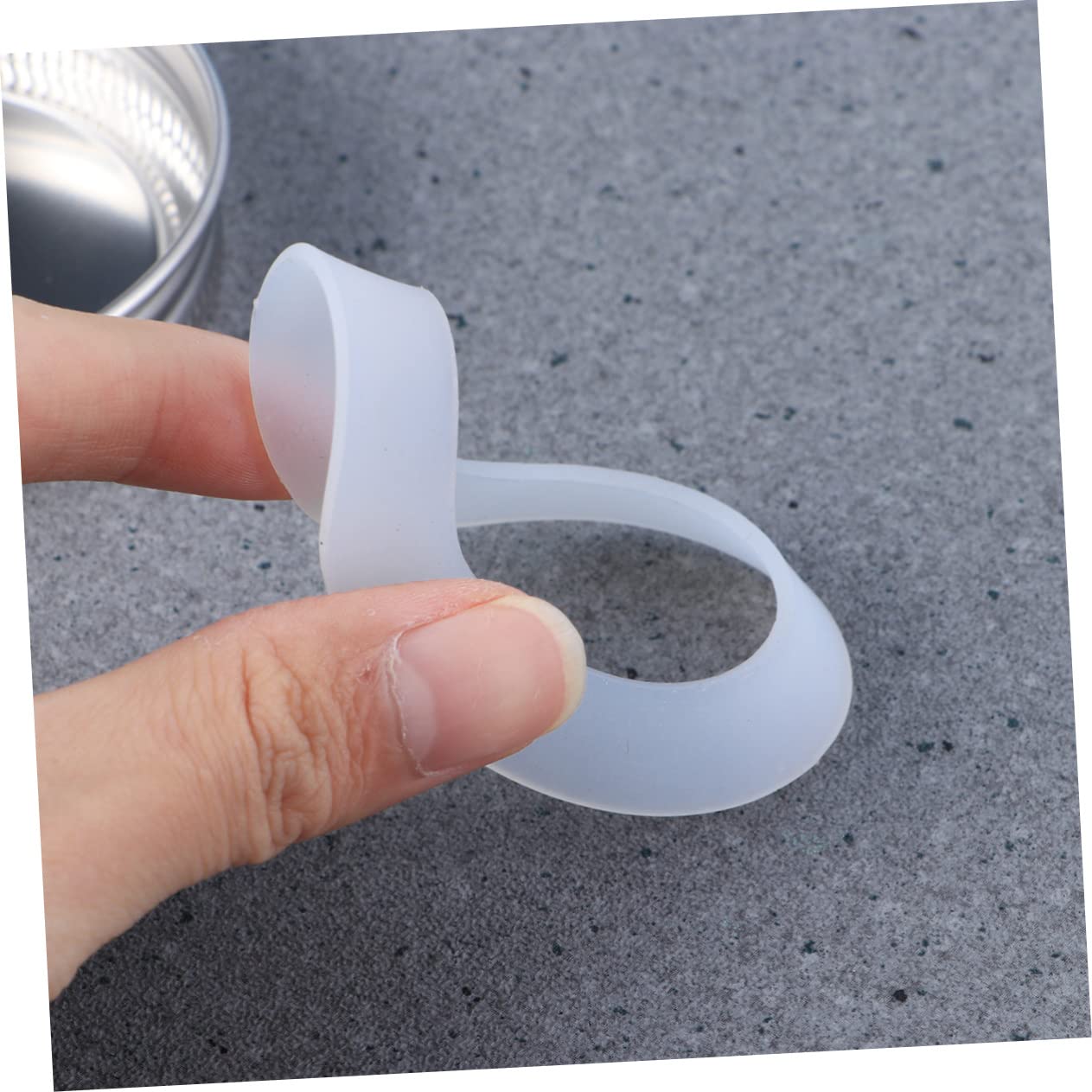 Ciieeo 12pezzi Coperchi Acciaio Inossidabile Per Barattoli Con Guarnizione Silicone Copertura Per Barattoli Bocca Larga Per Uso Domestico e Conservazione Sicura Degli Alimenti