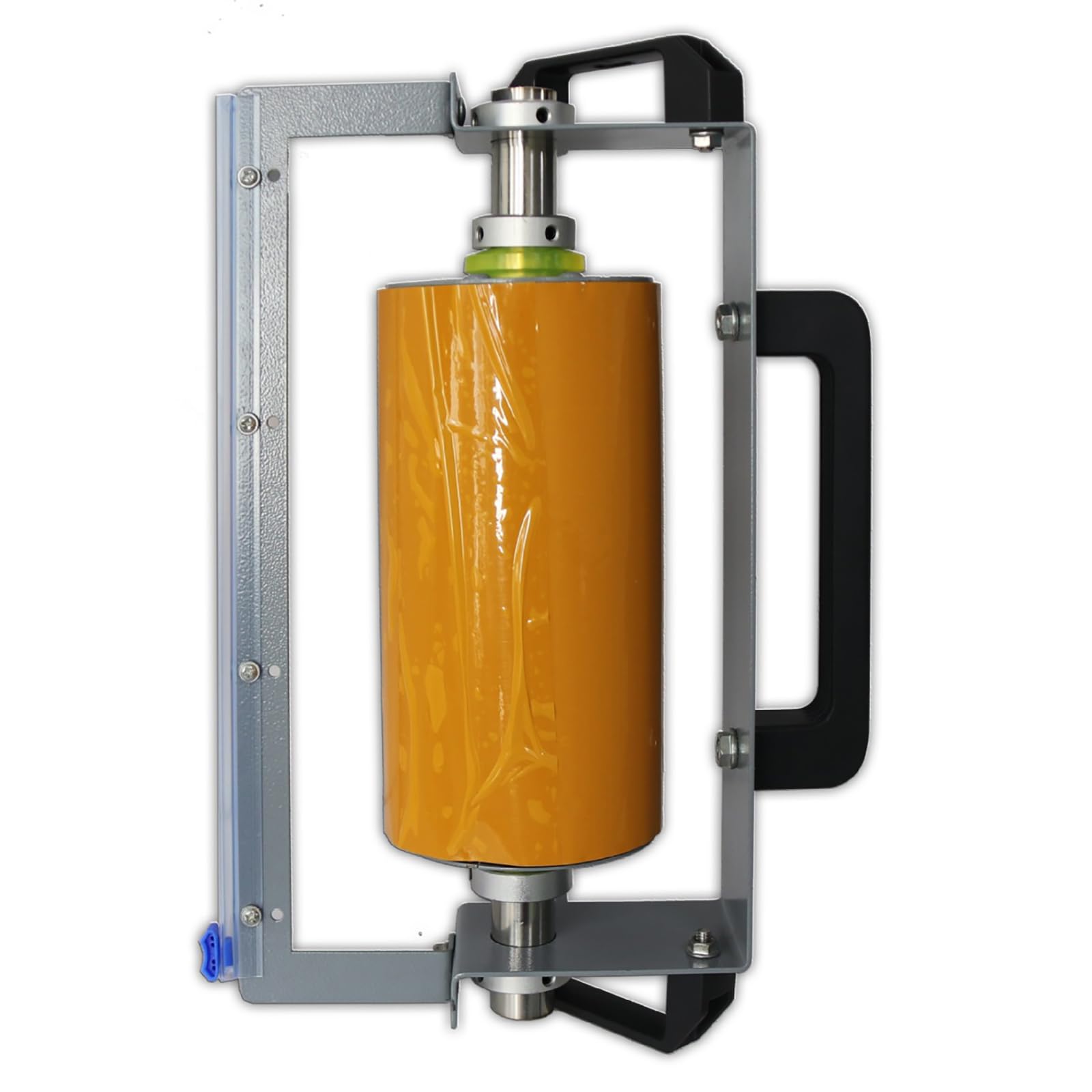 Machine d'emballage De Film Portable, Coupe-Emballage De Ruban Extra Large Ou De Film Étirable Extra Étroit, Conception À 3 Poignées, Adaptée Au Ruban Ou Au Film Étirable dans Les 25 Cm