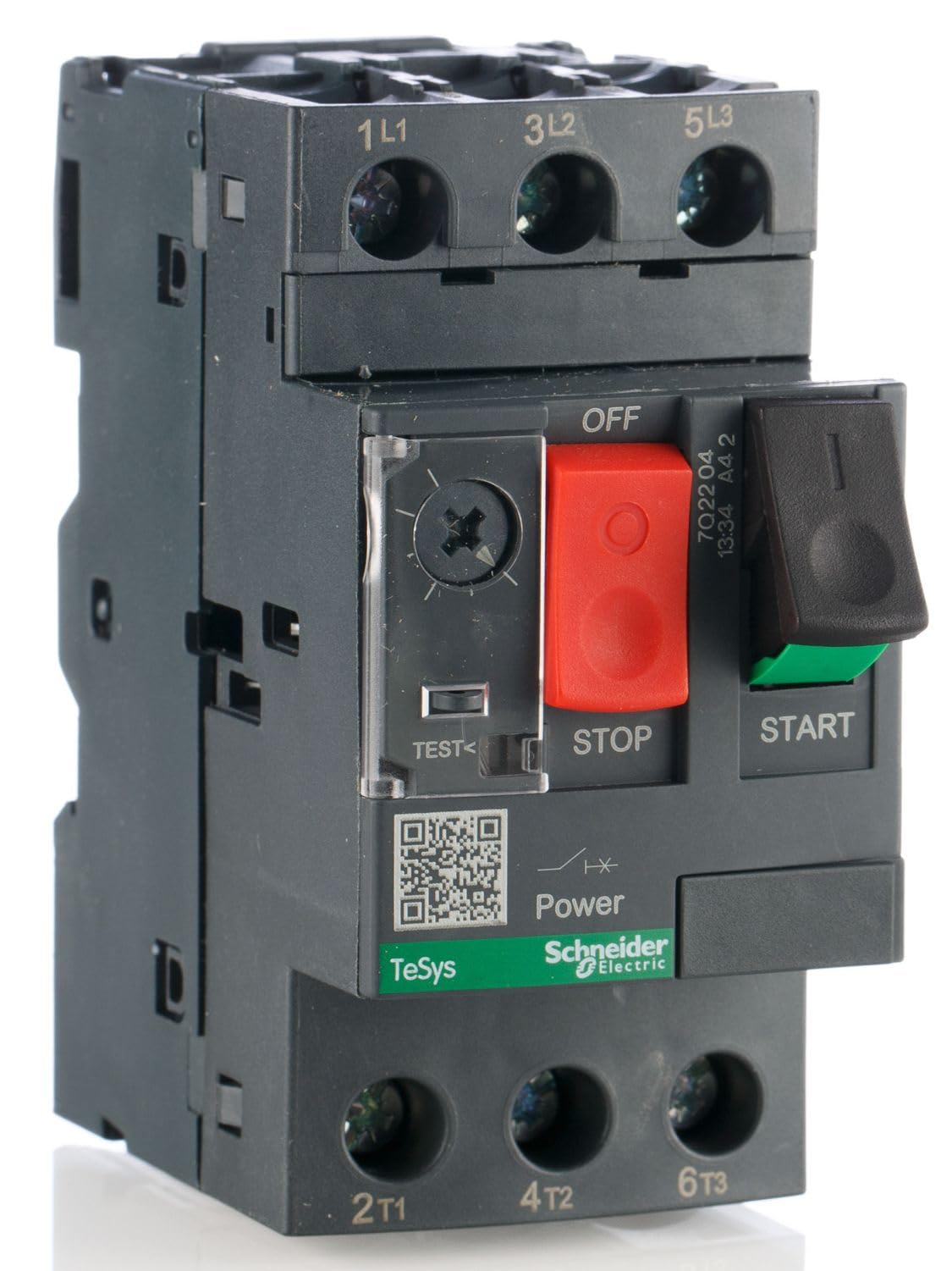 TeSys Deca Motor Switch 3P 0.55kW 1-1.6A GV2ME06