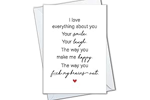 Naughty Valentine's Day Card for Him or Her: Raunchy Anniversary or Birthday...
