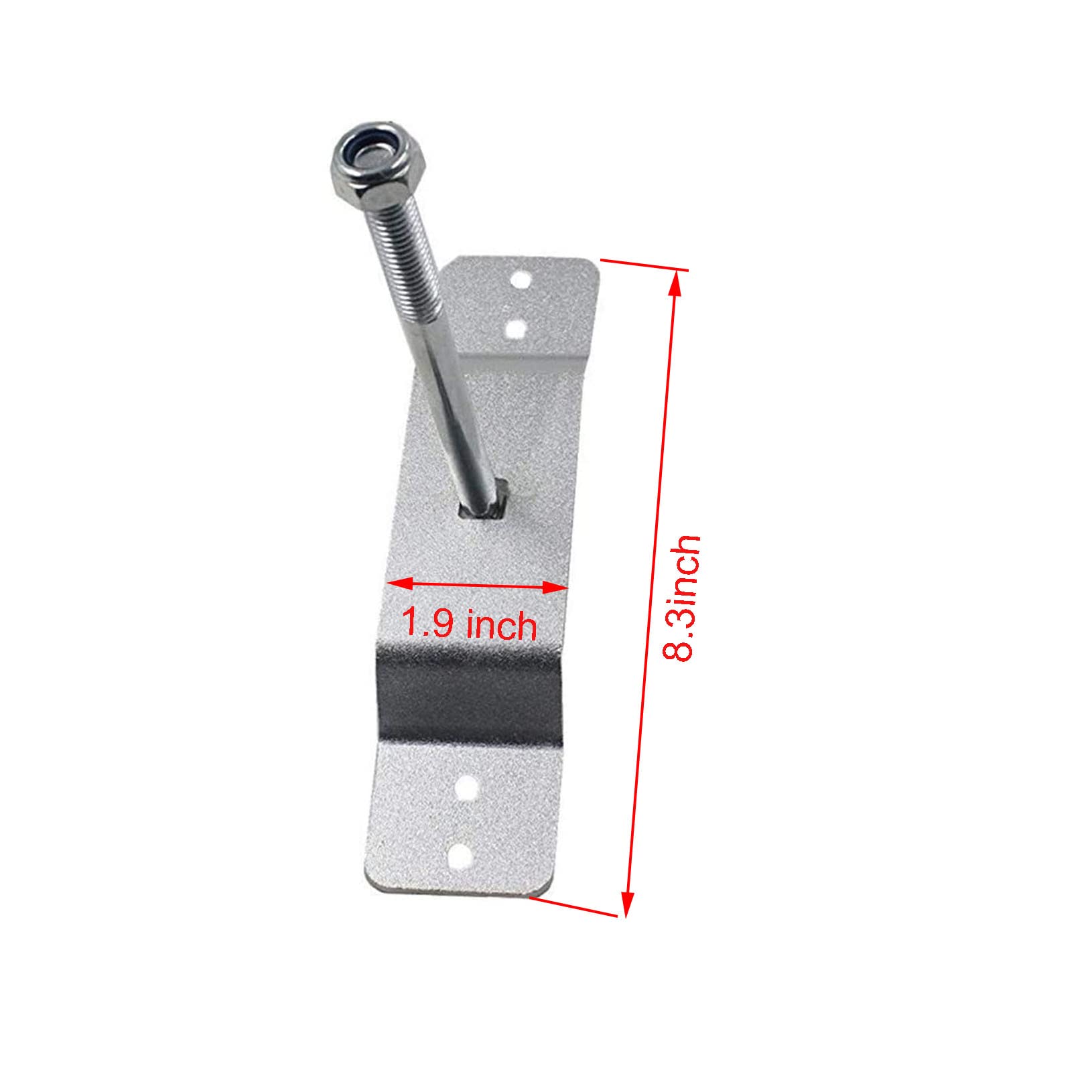 Pie De Apoyo De 55cm Con Manivela Lateral - Remolques Cuni