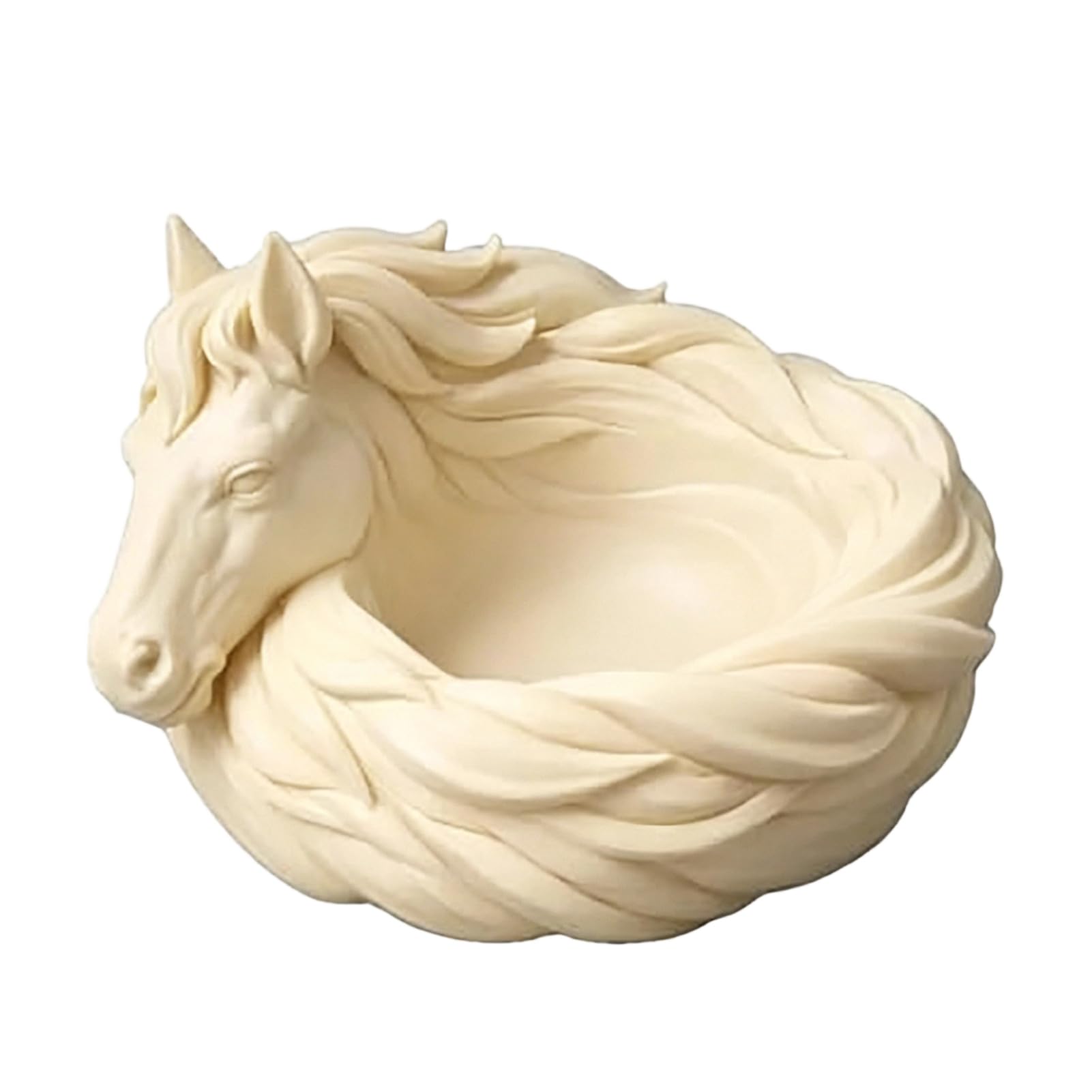 Glifora Horse Storage Tray - Decorative Horse Catchall Bowl, Compact Desktop Organiser for Entry Table, Dressing Table, Bedside and Office Desk