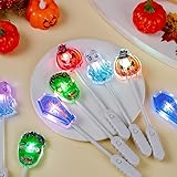 Halloween light lollipop 4 Count, terrifying suction cup, glowing suction cup, Halloween party candies, ghost candy, holiday gift, gift box packaging, each one individually packed