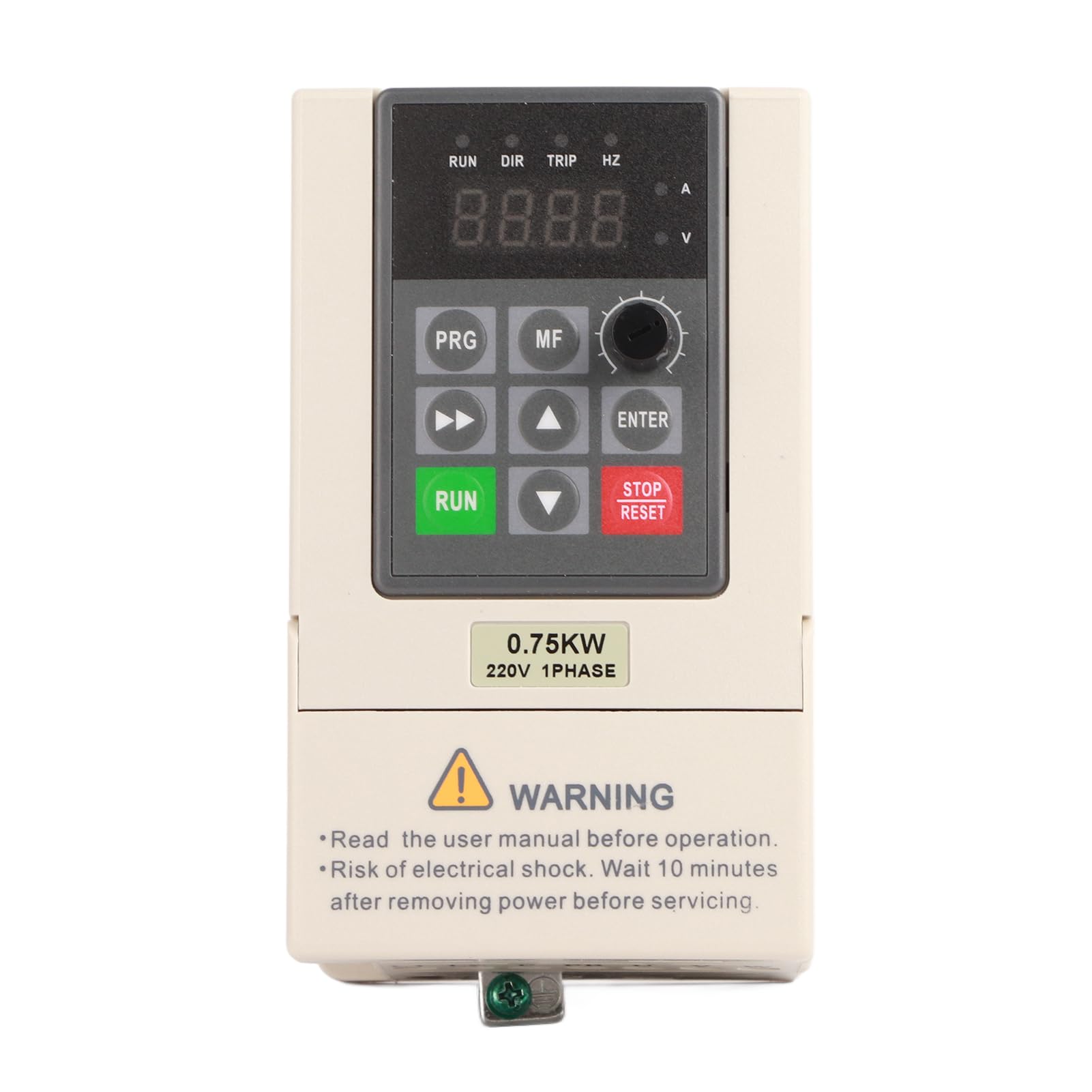 Variabele frequentieaandrijving, JLS-E-2S, variabele frequentieaandrijving, VFD V/F, eenfasig, gesloten gesp, met PAM-controle (0,75 kW