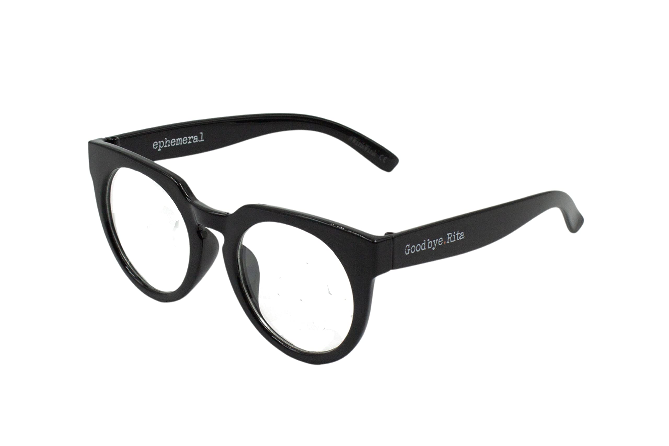 Goodbye, Rita. - Gafas con Filtro Azul para Hombre y Mujer - Colección Penélope - Montura Black View - Fabricada en Policarbonato - Lentes para Pantallas de Ordenador - Color Negro - 135 x 50 mm