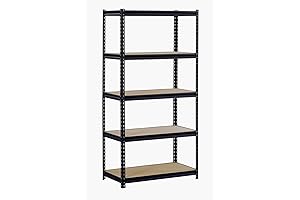 Muscle Rack URWM185BLK Steel Storage Shelves