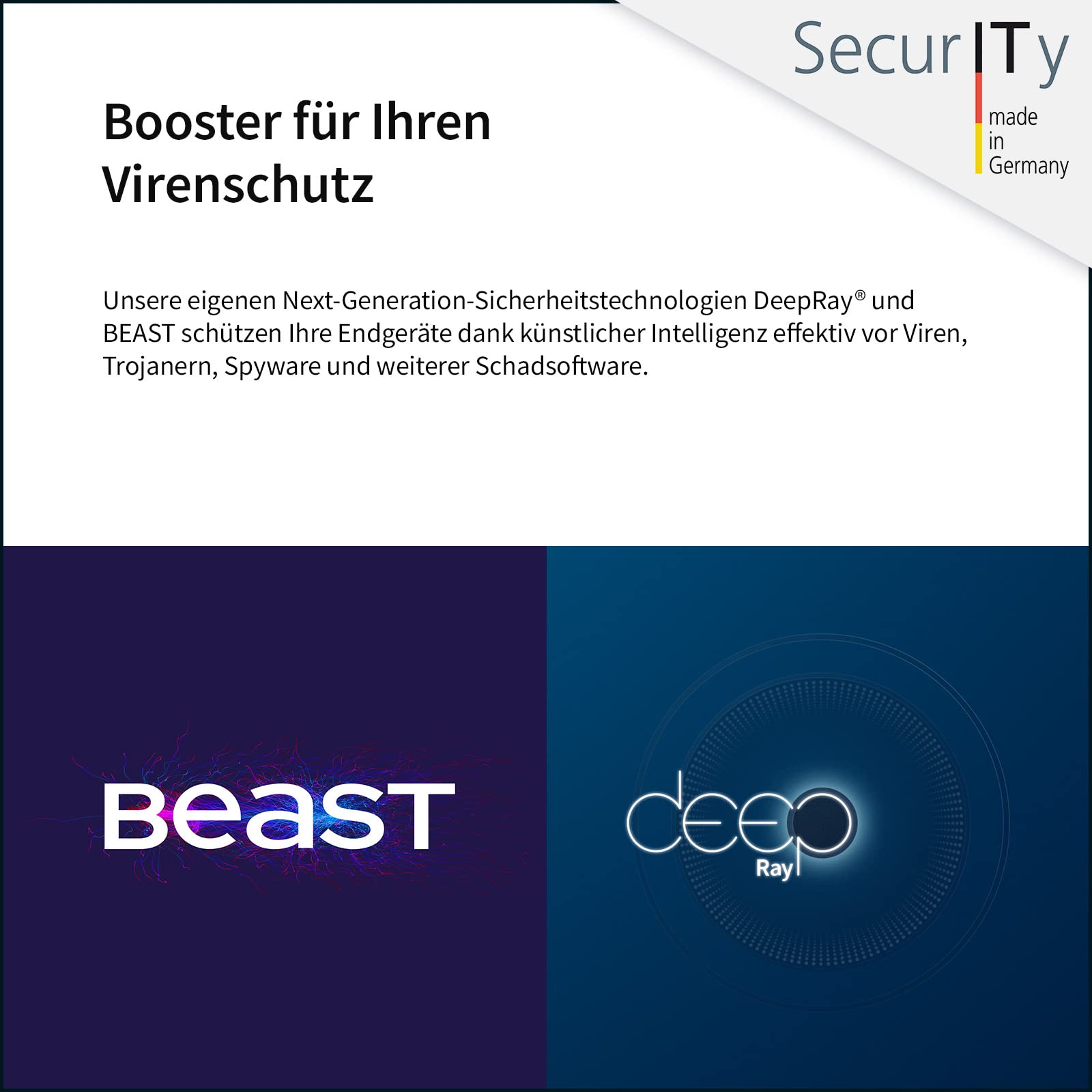 G DATA Total Security 2020 | 1 Gerät - 1 Jahr | Trust in German Sicherheit | Virenschutz für Windows, Mac, Android, iOS | DVD-ROM