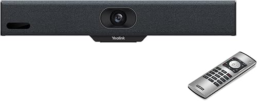 Yealink Cámara web UVC20 1080P Full HD Cámara con micrófono Sistema de cámara de sala de conferencias con Teams Zoom y Skype Empresarial Certificado