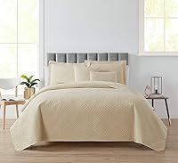 Vista 41 de Clara Clark Edredones Tamaño King - Juego de Cubrecama Colcha para Todas las Estaciones, Tejido Pinsonic Ropa de Cama Ligera - Juego de Edredón King