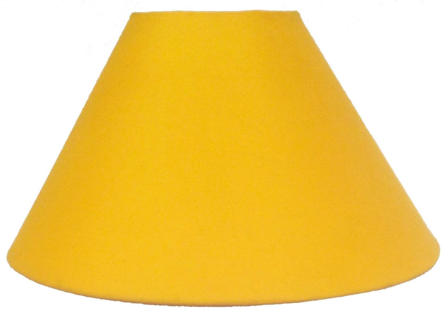 Natural Jute Conical Lamp Shade with Cotton Fabric Handcrafted Rustic Accent Eco Friendly Durable Shade for Table Lamps and Floor Lamps Fits Standard Holders with Classic Design (YELLOW)-image-40