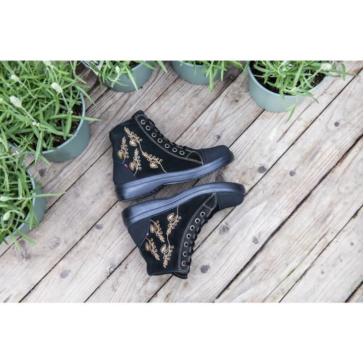 Lemaitre Chaussures de sécurité Hautes Femme Lily Haut S3 SRC Noir 39 - Chaussures de sécurité