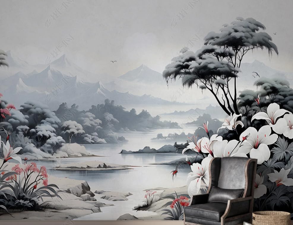 Papier peint intissé forêt tropicale humide poster géant mural salon 350x256 cm