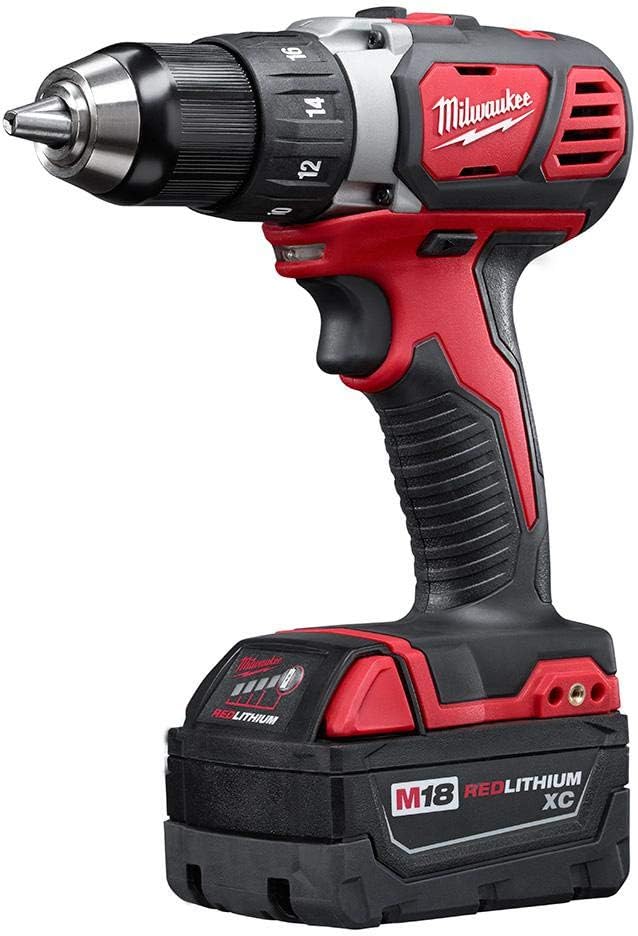 Milwaukee 2691-24G 18-Volt Cordless Combo Tool Kit (4-Tool) with Two 3.0 Ah Batteries, 1-Charger, 1-Tool Bag