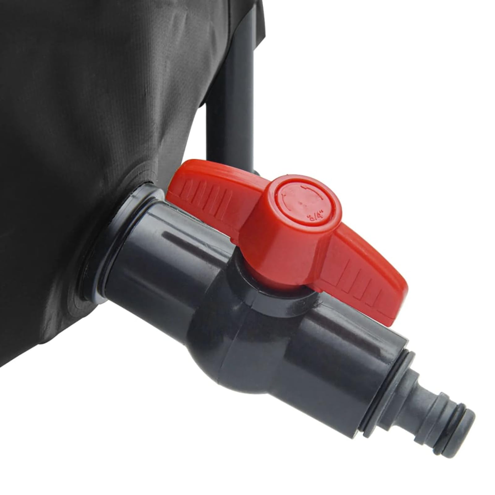 Homgoday Depósito de Agua Plegable con Grifo PVC 380 l, Recipiente de Agua Plegable con Grifo, Bidón de Agua Plegable, Contenedor de Agua， Garrafa de Agua Plegable Potable para Exterior