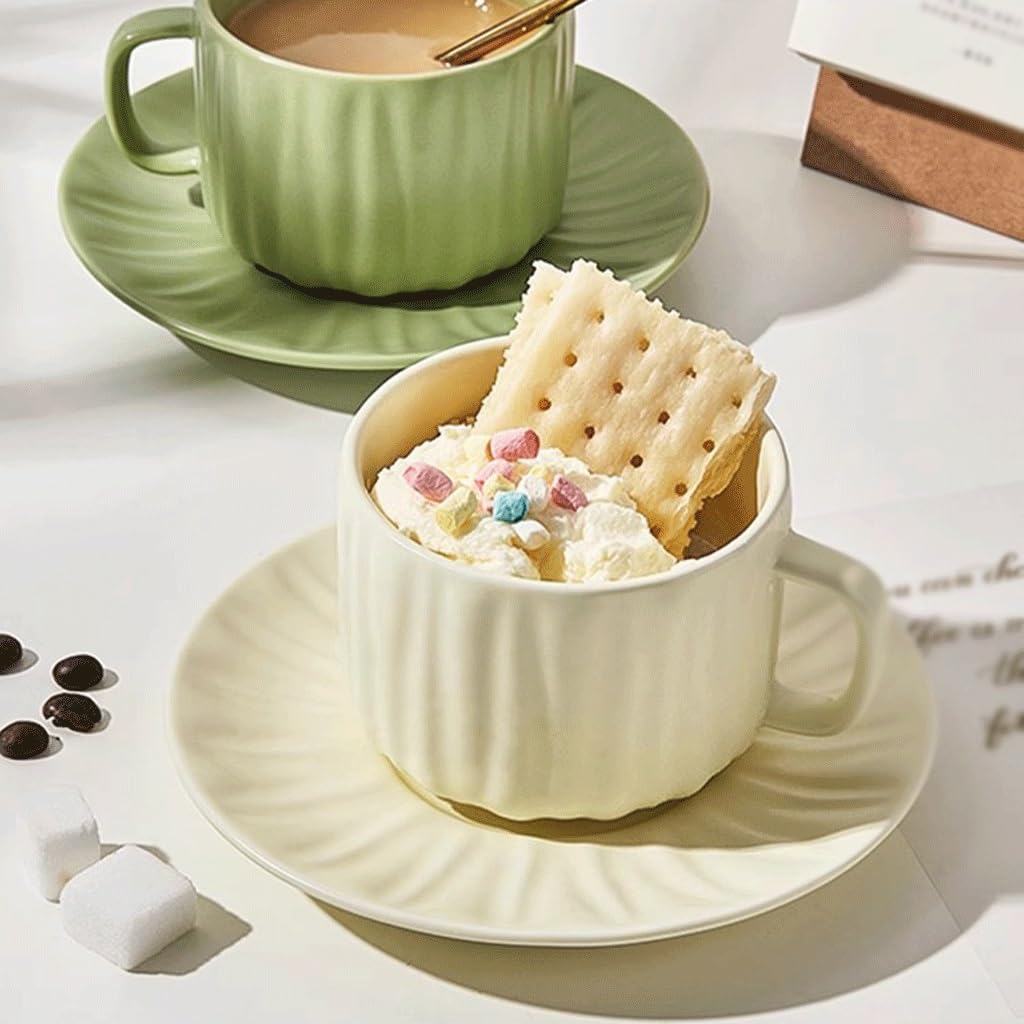 Tazas Cafe Juego De Tazas Cerámica Taza Café Alto Valor Mug Cups(2)