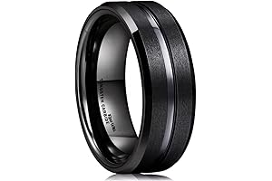 Classic Tungsten Ring for Men: Enduring Elegance at Your Fingertips