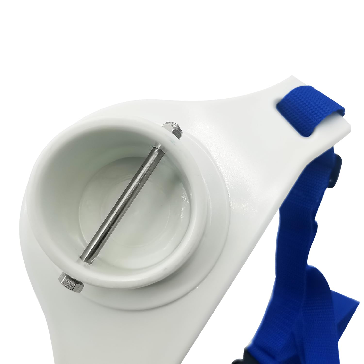 ISURE MARINE Fishing Rod Belt 2.2 Inch Inner Dia Fishing Fighting Waist Belt Offshore Tackle Boat Fishing Rod Holder, 360 Degree Adjustable