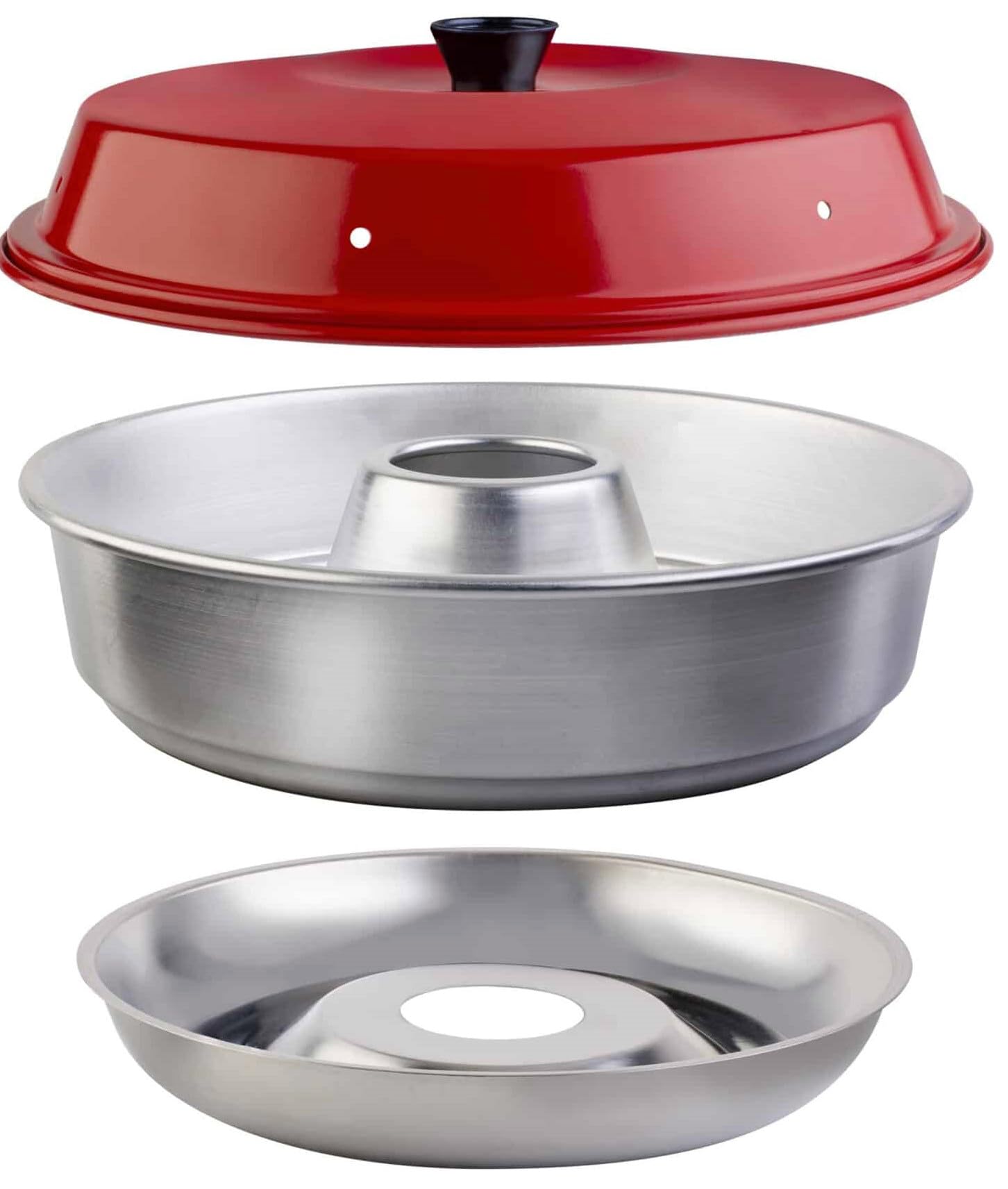9-teiliges Spar-Set Camping Backofen |Backofen + Aufbackgitter + Silikonform + Tasche + Kochbuch + Thermometer + Sun and Ice Haltegriff passend zum Omnia