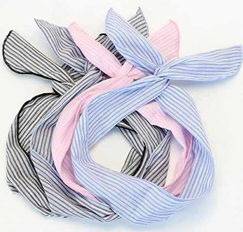 3 Pieces Twist Head Wrap Headband Headscarf Twist Bow Wired Headbands Scarf Wrap Hair Accessory