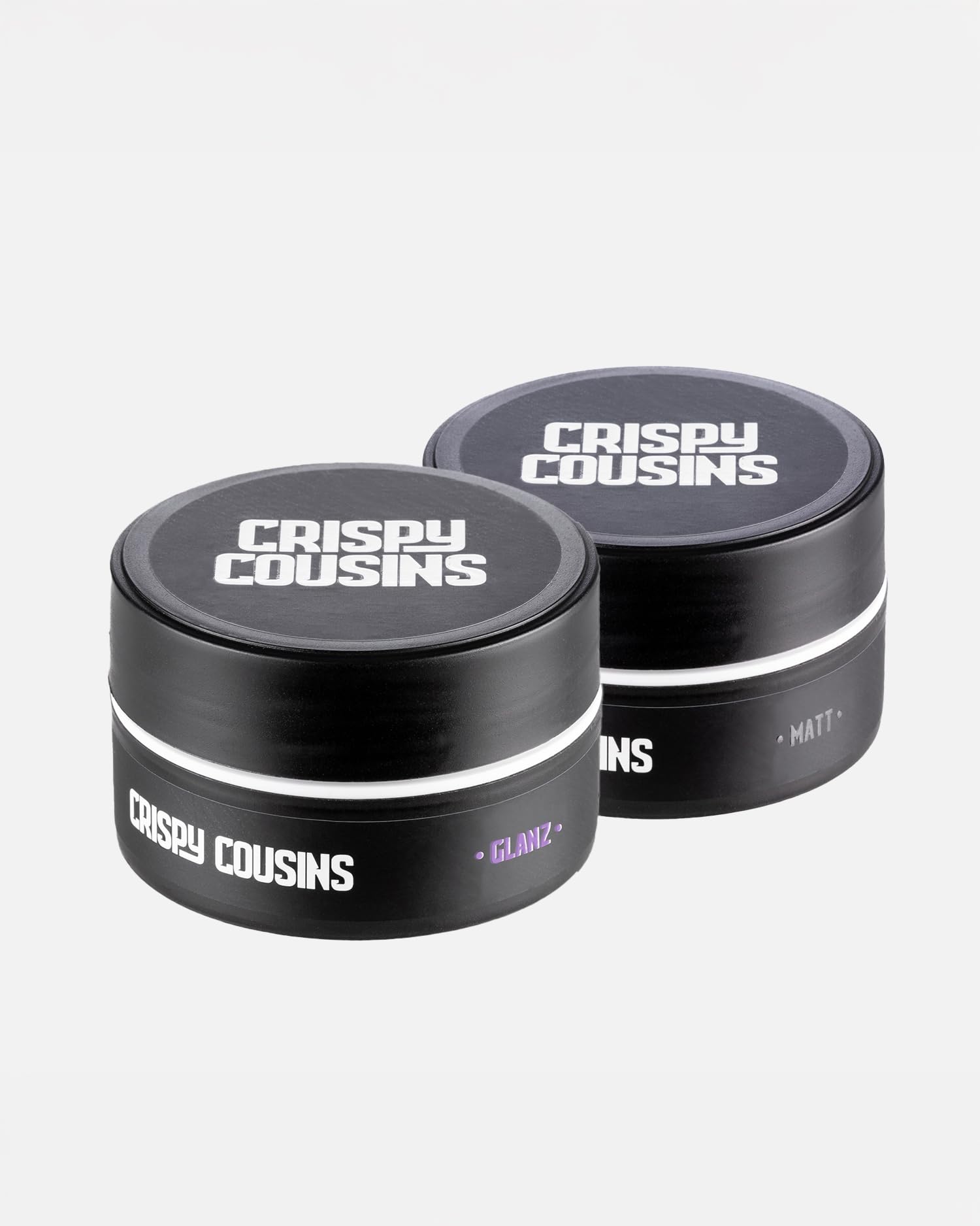 Crispy Bundle | Set mit je 1x Haarwachs Matt & Haarwachs Glanz | Dein Styling-Kit für jeden Look | Barber Qualität