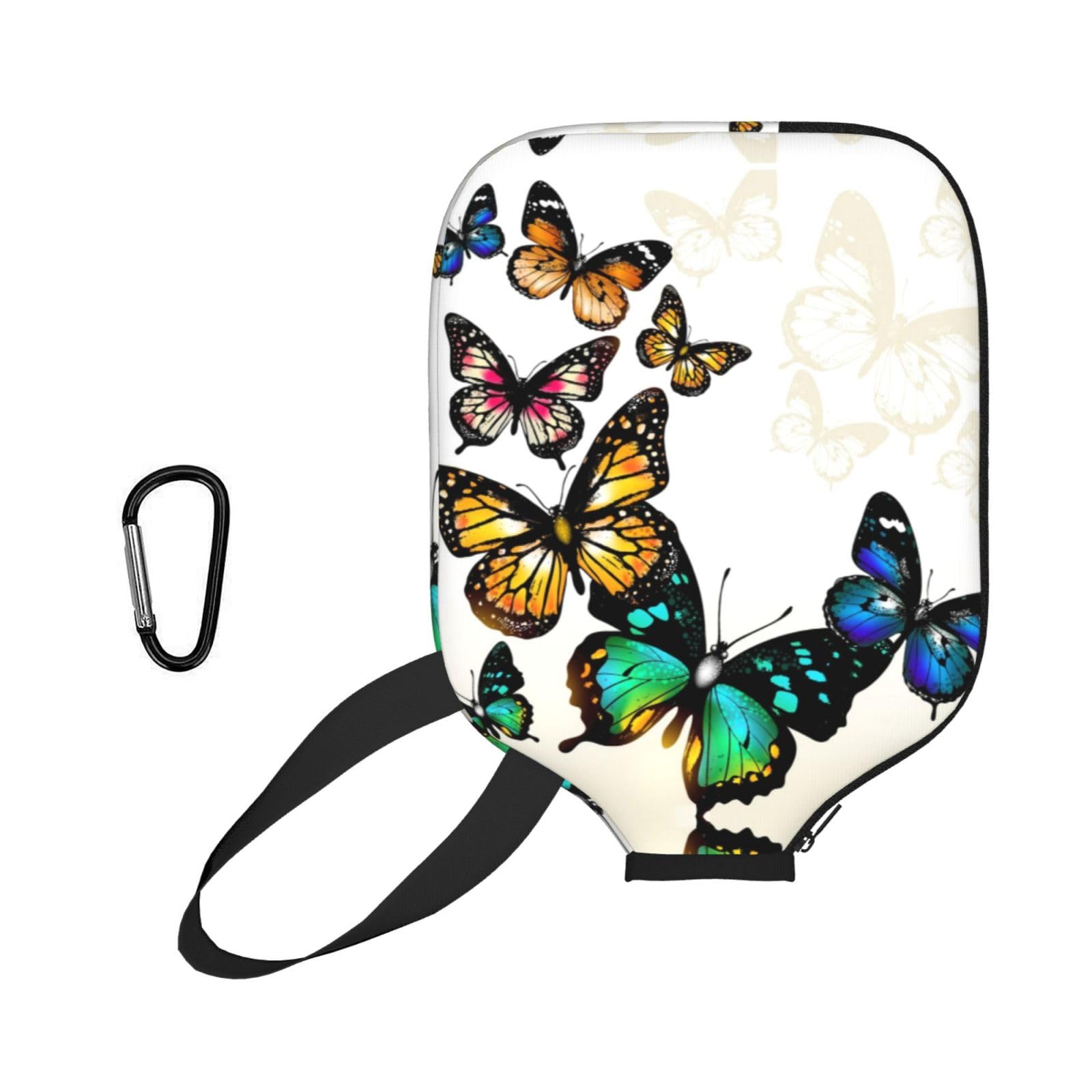 ESNAIUVCD Beautiful Green And Yellow Butterfly Print