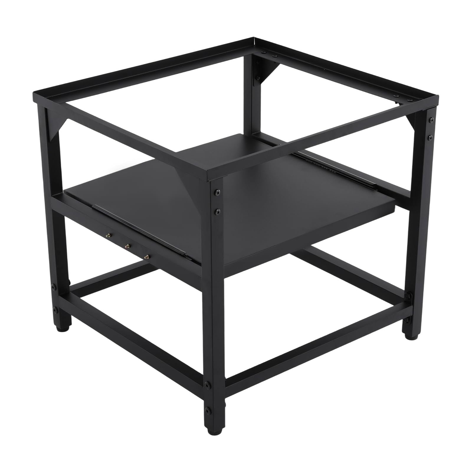 Soporte para lavadora, pedestal de metal con gran capacidad de carga de hasta 150 kg, práctica bandeja para accesorios para lavadora, secadora y nevera