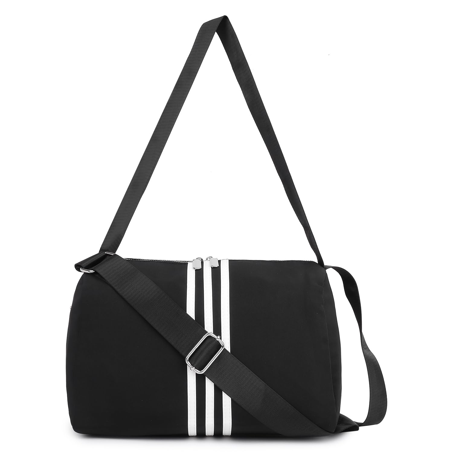 parachute material Sports or Gym Duffel Bag | Side sling drum bag-image-3
