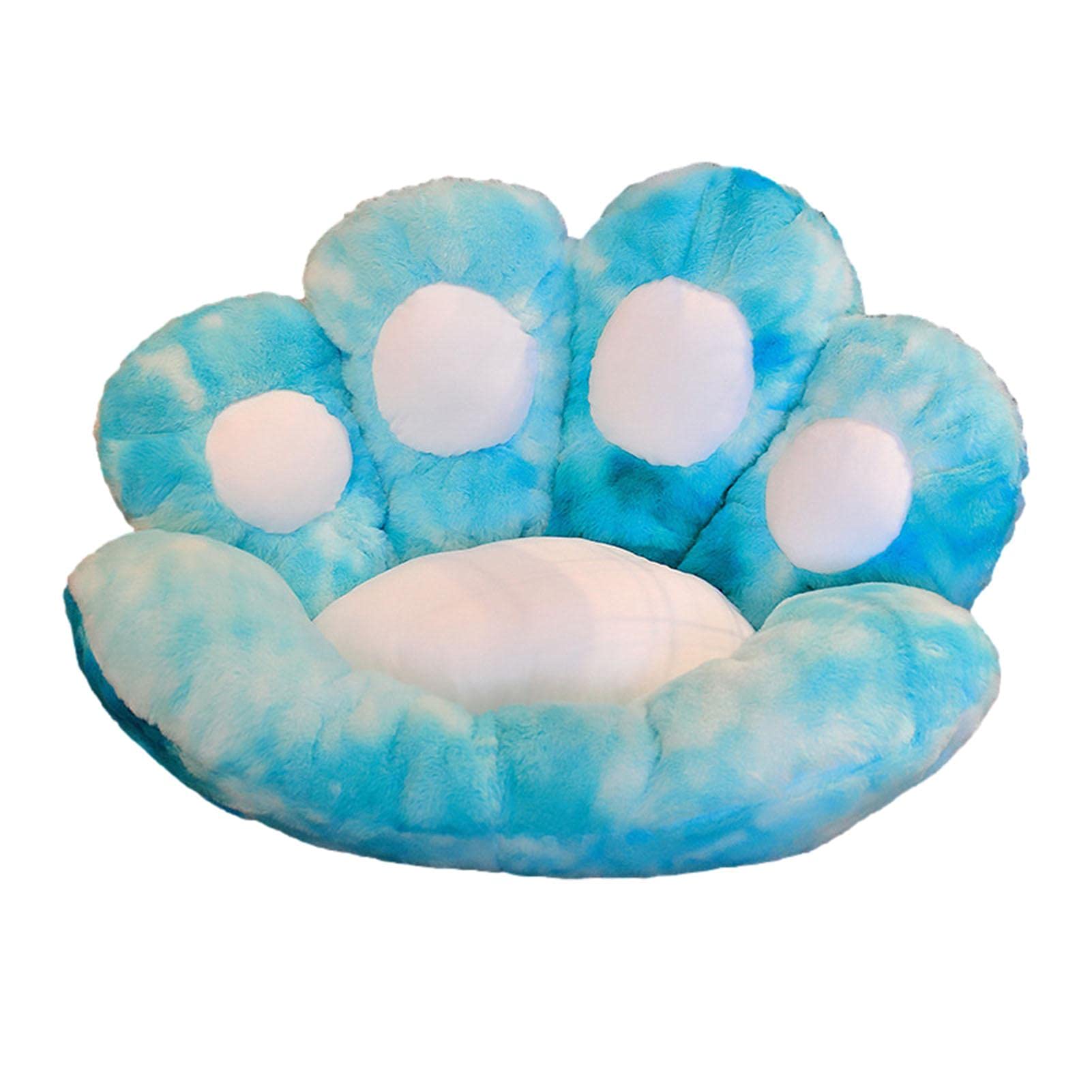 Mashin Plush Cat Paw | Paw Print Cushion Pad - Soft Lazy Sofa Pillows Floor Seating Cushions Mat Chair Pad For Dining Room, Bedroom, Living Room