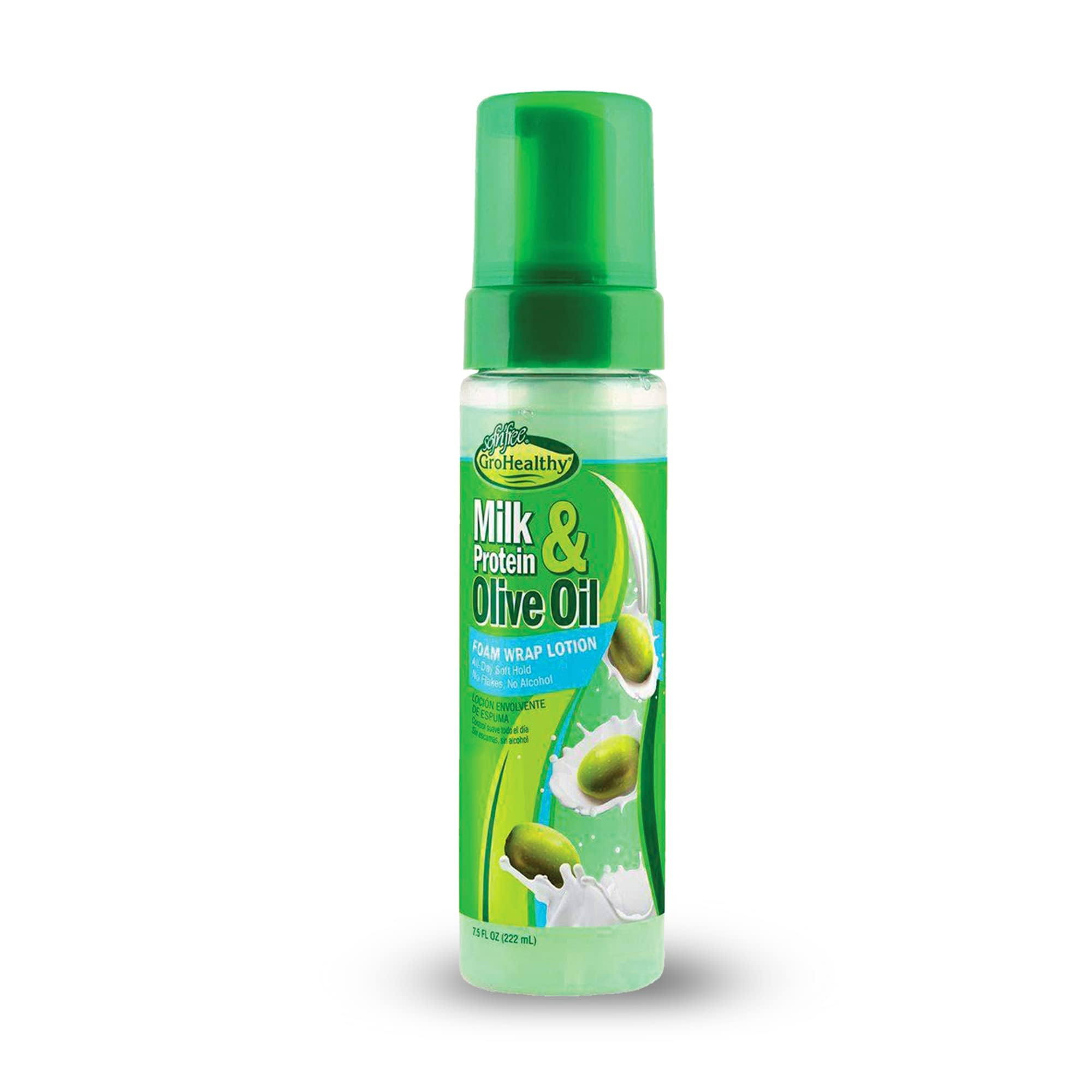 Sof N'Free N'Pretty Grohealthy Milk & Olive Oil Foam Wrap Lotion, 7.5 Oz