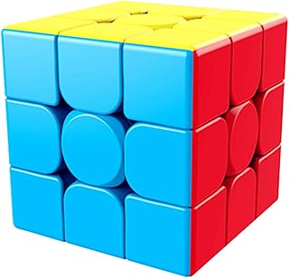 LiangCuber Moyu Meilong Speed Cube Stickerless Meilong Puzzle Cube Education Toys Magic Cubes (Meilong 3x3)