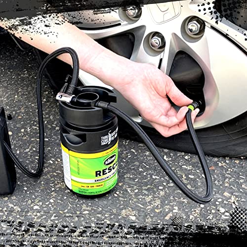 Image of Slime 10188 Flat Tire Puncture Repair Sealant, Rescue, Emergency Repair for Highway Vehicles, Universal fit, Non-Toxic, eco-Friendly