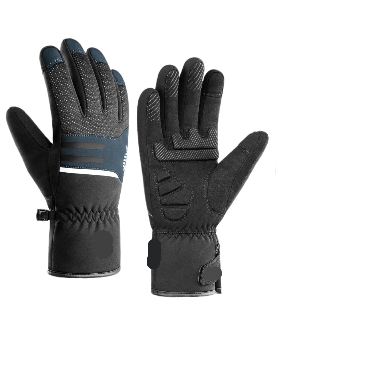 Gants d'escalade Housse de Guidon de Moto, Pare-Brise de vélo d'hiver, Gants de Cyclisme Coupe-Vent, poignée Chaude, Gants épais pour Escalade(L)