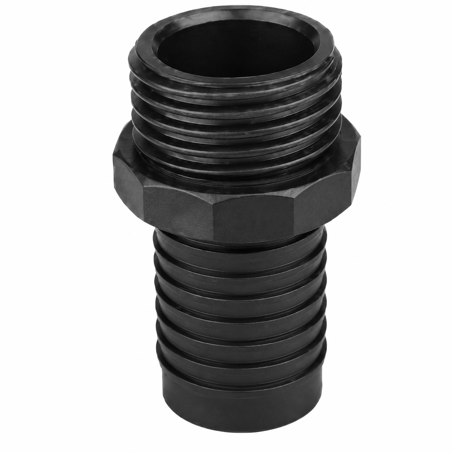 IBC Tank Fittings Selection - S60x6 & S100x6 Adapters - Male, Female, Threaded, Barbed, Valves, Spouts, MDPE Options (IBC S60X6 Male - 2" Hose Tail)