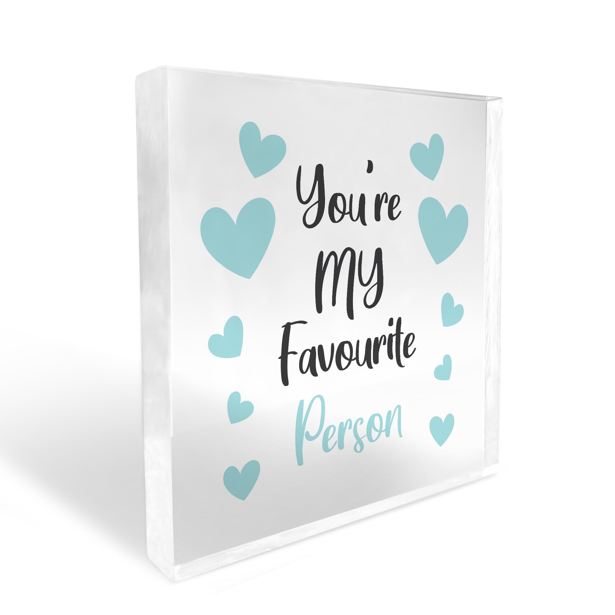 Red Ocean Gift For Husband Wife Boyfriend Girlfriend My Favourite Person Valentines For Him Her Keepsake