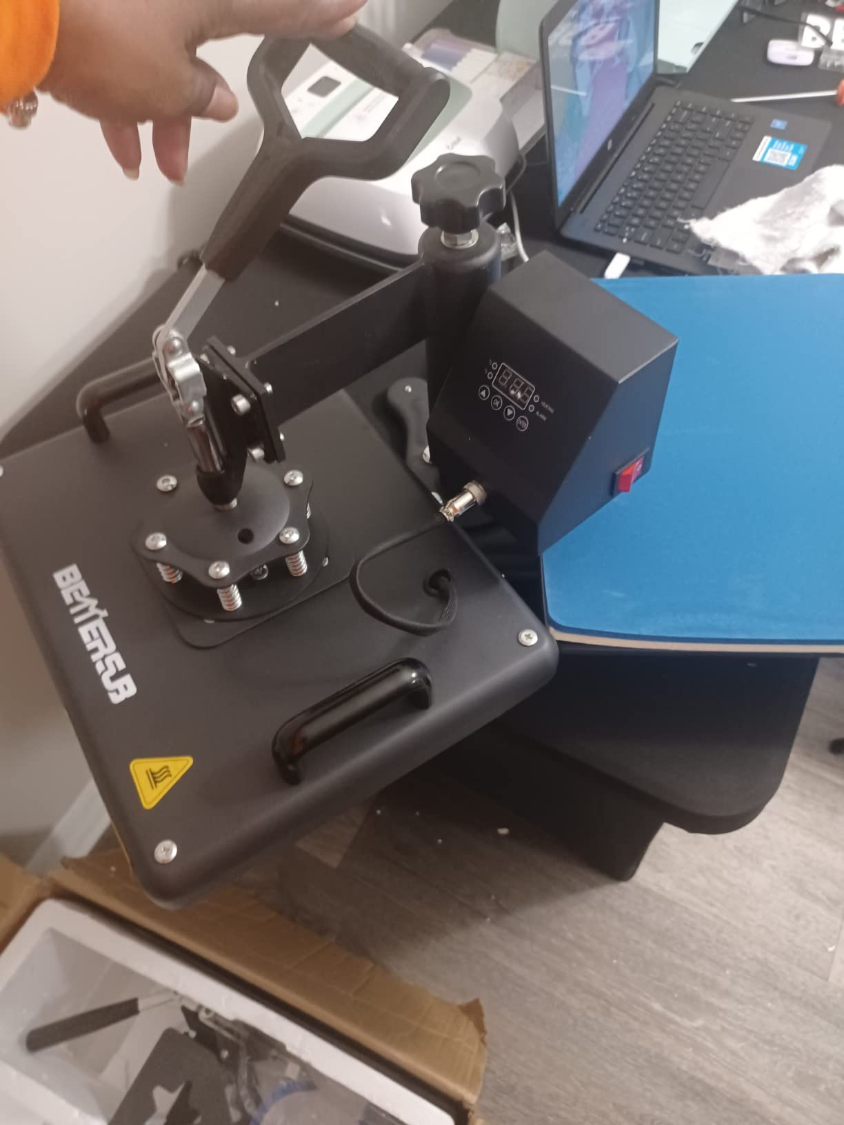 40/mo Finance BetterSub Heat Press 12‘’ x15‘’ Combo 5 in 1 Heat