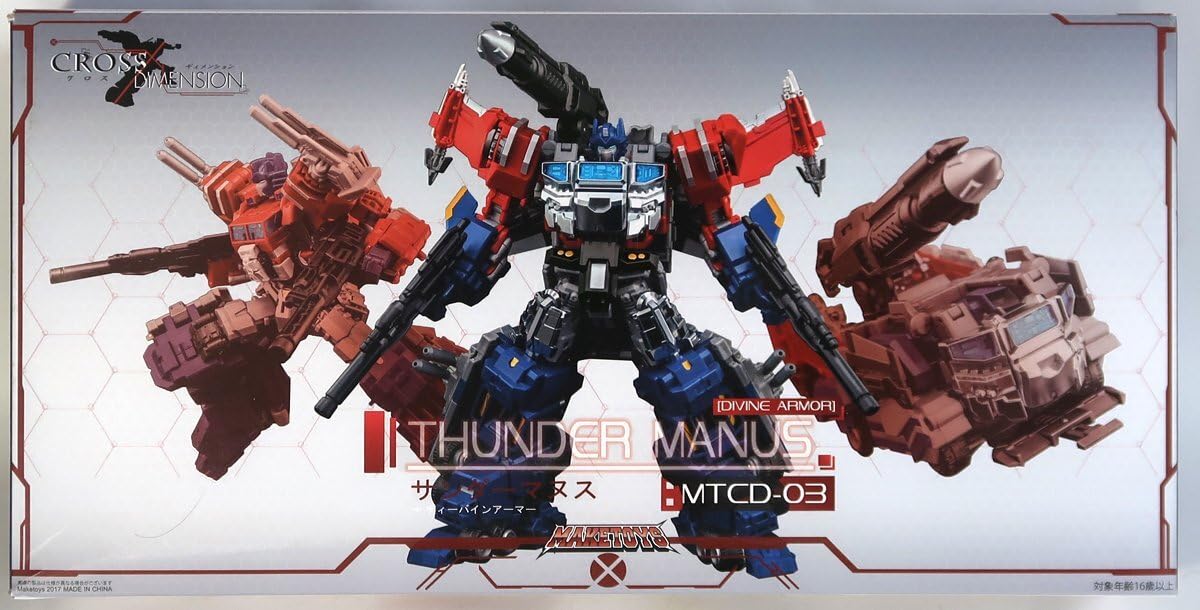 その他 MTCD-03 THUNDER MANUS [DIVINE ARMOR] Amazon.co.jp: Maketoys MTCD-03 Thundermanus + Divine Armor : Toys