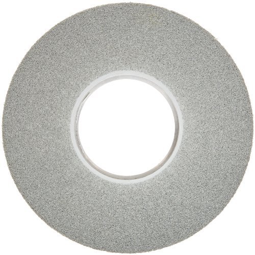 3M Scotch-Brite Light Deburring Wheel - 7S Fine Grit Silicon Carbide - Metal Deburring, Finishing and Polishing - Convolute Wheel - 12" x 2" x 5", Gray