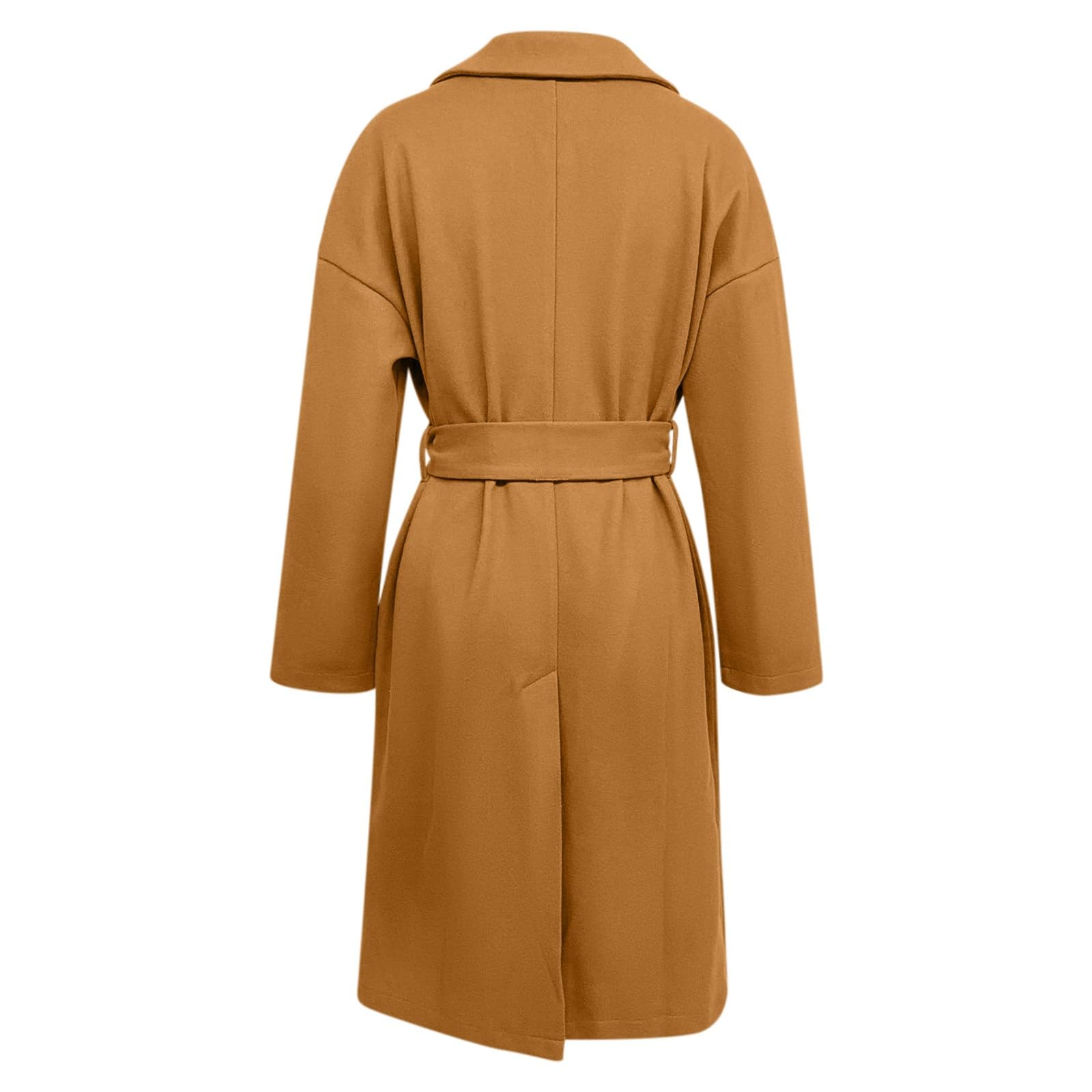 Blazer Femme Elegant Classique Grandes Tailles Veste Bureau Blazer Longues Couleur Manches Boutons Travail Femme Unie