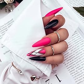 senvenski Pink Gel Nail Polish Kit - UV/LED Soak Off Nail Art Set with Nude Light Baby Hot Bright Pink Colors | Manicure Gift Kit for Women Salon Home Use (CS2-020)