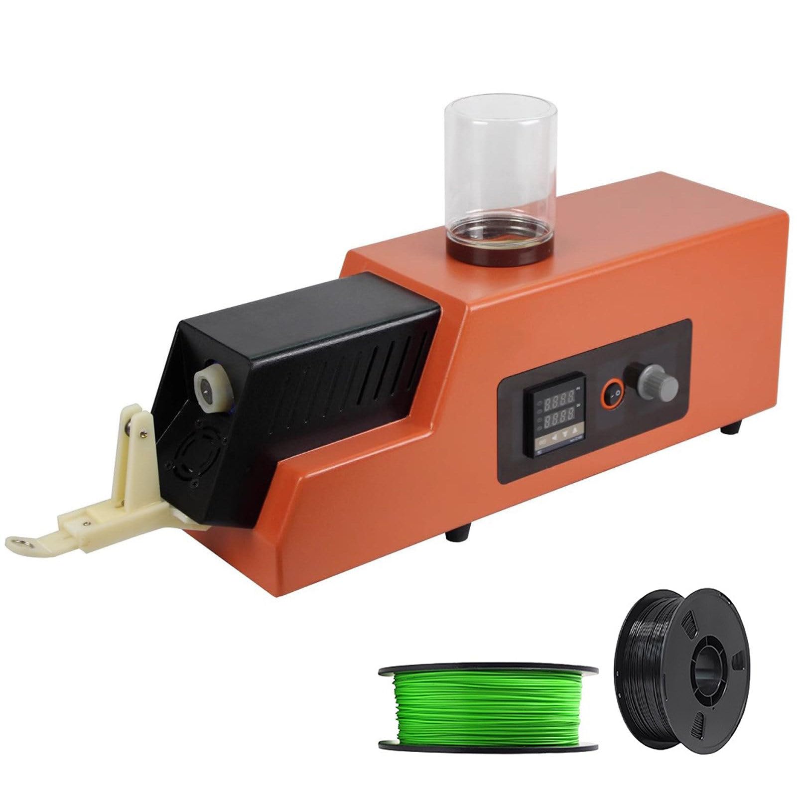 Extrudeuse De Filament Pour Imprimante 3D, Machine D'enroulement De Filament De Bureau, Vitesse 300-650mm/min, Avec Tête D'extrusion Double 1,75mm + 3,00mm, Pour PLA, ABS, PVA, HIPS, Acétate Extrude