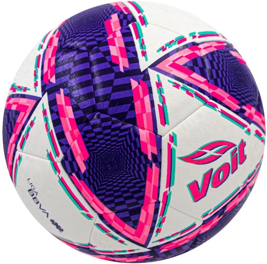Voit Football No. 5 Morh Apertura 2024 Rosa Liga MX, Hybrid, Thermoselled, Ideal for Amateur Game