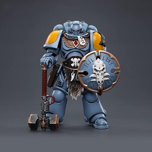 Pipigirl JoyToy × Warhammer - Figuras de acción de soldado 118 kits de modelos militares de guerrero extremo militar de 4 pulgadas paquete de garras