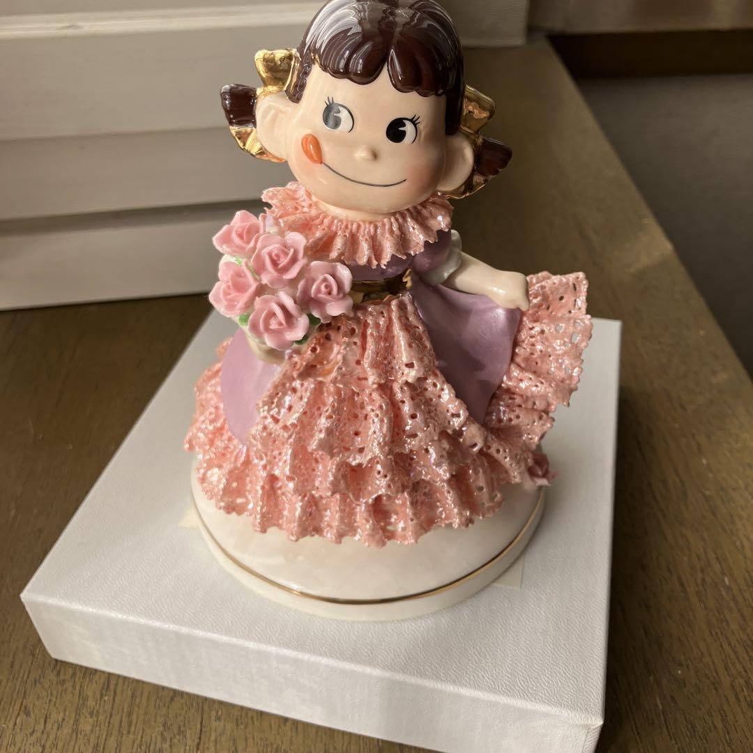 Amazon | 不二家 レア ペコちゃんレースドール | 人形・ドール | おもちゃ