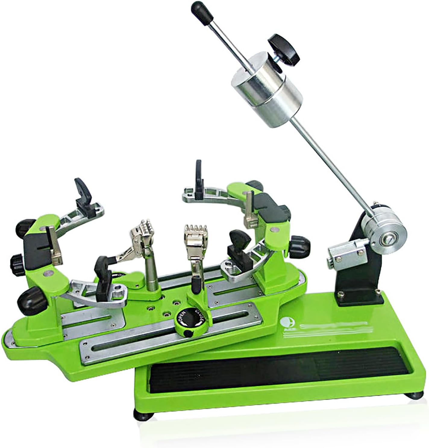 Tennis Stringing Machine, 6-Point Fixed Design, Durable Anti-Slip Pull Wire Tools for Badminton Racket, 360° Rotation for Easy Restringing