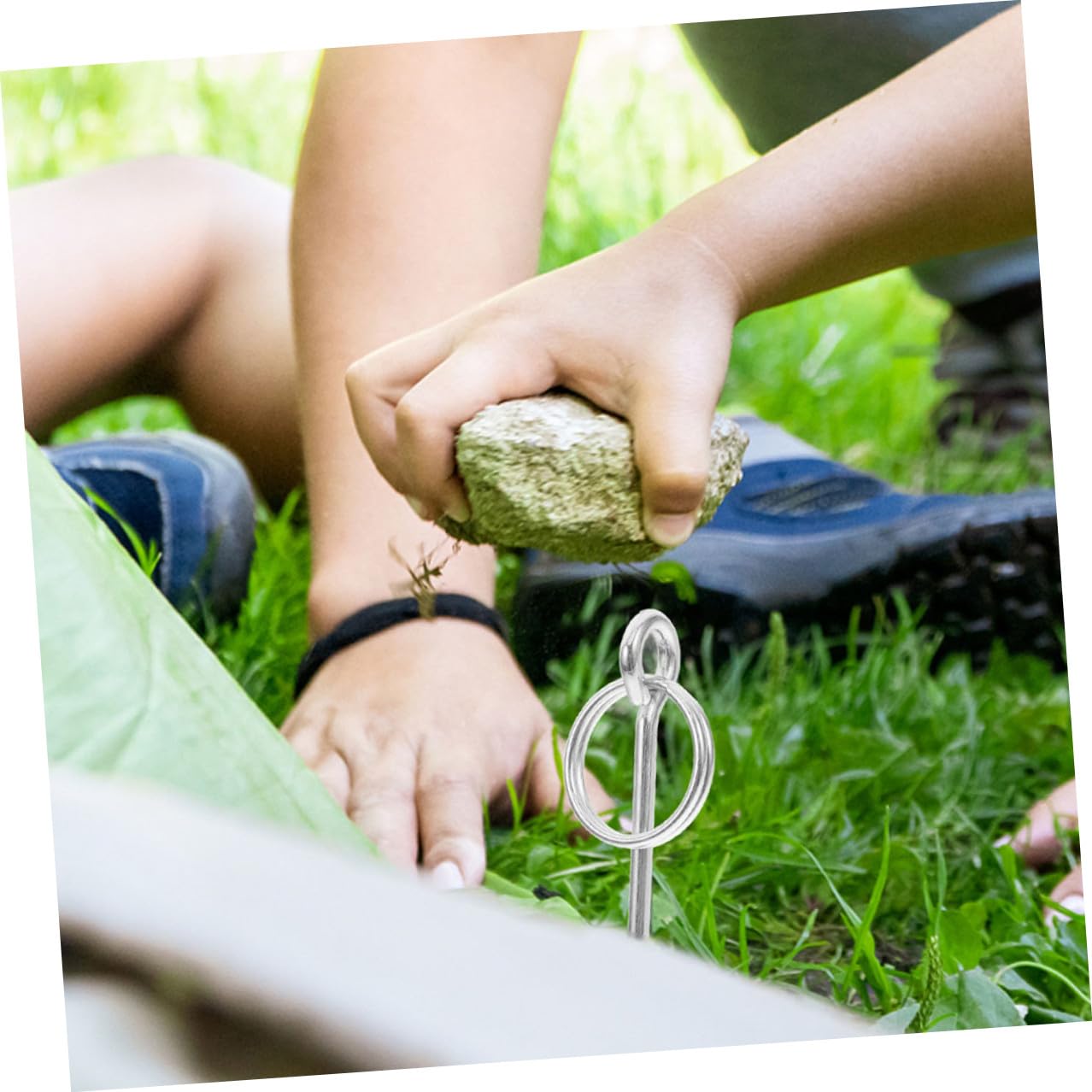 40 Pièces Connecteurs de Poteaux de Tente Ultralégers avec Anneaux et Épingles Kit de Réparation Polyvalent pour Camping Randonnée et Voyage Compatible Universellement
