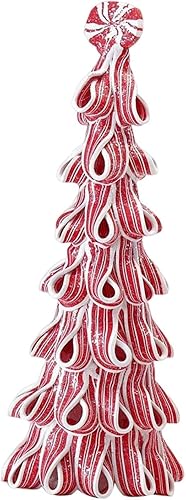 Miniatura 4 de Adornos para árbol de Navidad, modelo de árbol de Navidad, adornos de bastón de caramelo, árbol de Navidad artificial para decoración de mesa de