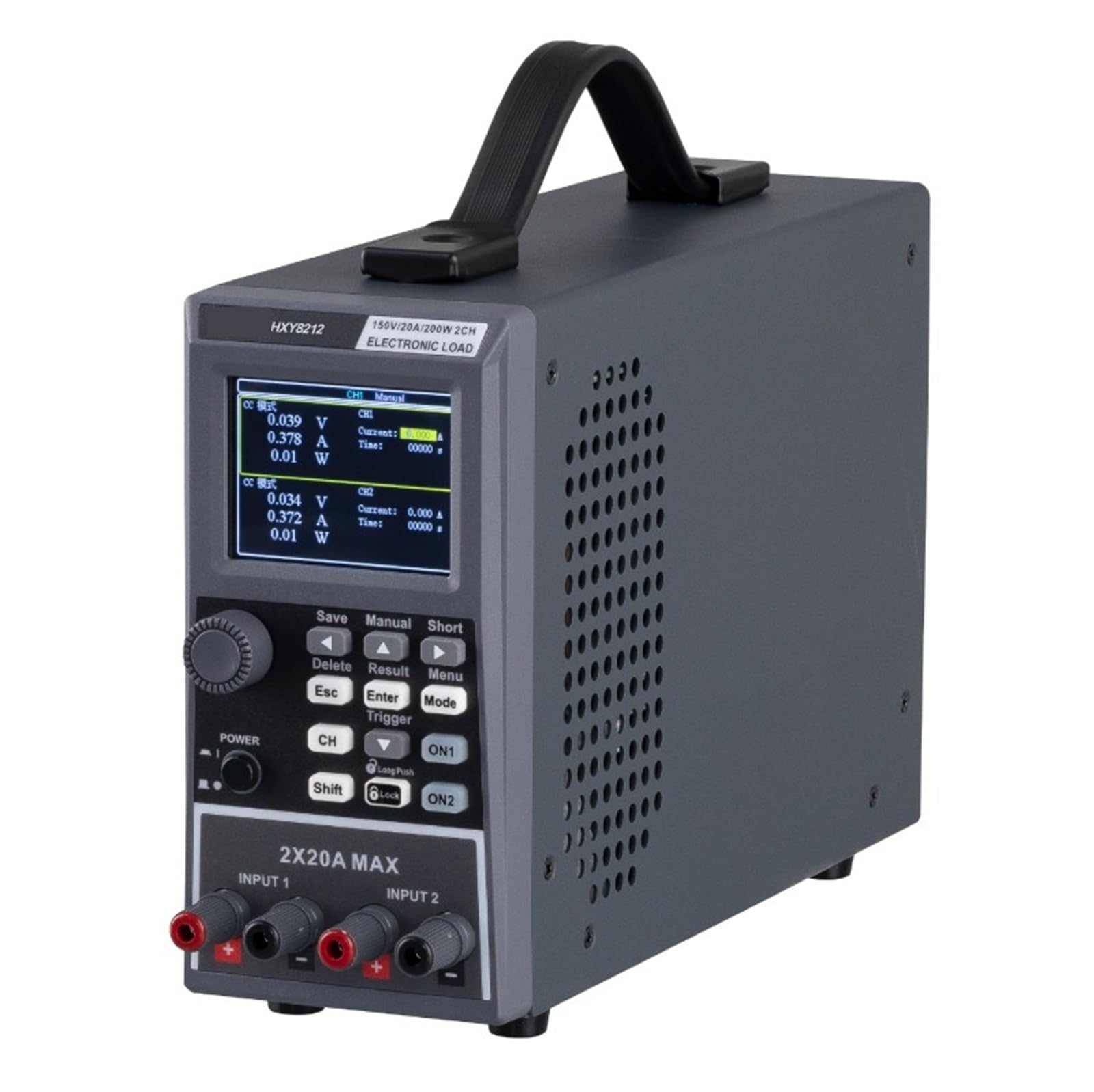 Batterieladetester, Programmierbarer Zweikanal-Gleichstrom-Lasttester